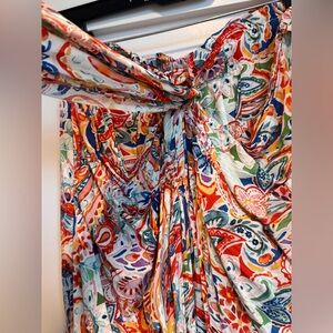 Colorful Floral Women's Maxi Skirt